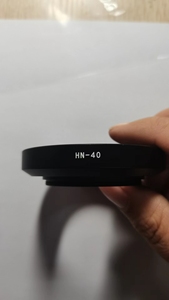 อุปกรณ์เสริมกล้องดิจิตอล CNC อะลูมิเนียมอัลลอยด์สีดำเงิน HN-<span class=keywords><strong>40</strong></span> 46มม. กรอบเต็มเลนส์ฮู้ดสำหรับ Ni Kon <span class=keywords><strong>Z</strong></span> DX 16-50มม. F3.5-5.6VR - Product Image 3