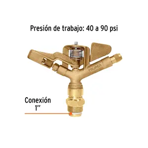 Master con 12 Unidades 1 'aspersor agrícola fundido en latón, Truper - Product Image 3