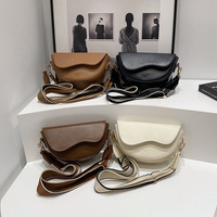 Sacs à main de luxe personnalisés avec logo, larges bandoulières, 2 sangles, 4 couleurs, sacs à bandoulière pour femmes