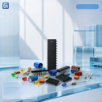 Composants passifs de circuits intégrés (CI) : résistances, condensateurs, diodes LED pour échantillonnage de circuits imprimés (PCB), prototypes et réparation de dispositifs