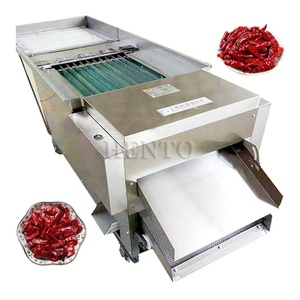 Machines à couper le piment et l'<span class=keywords><strong>ail</strong></span> faciles à utiliser / Machine à couper et à retirer les tiges de piment rouge / Machine à couper les têtes de piment - Product Image 5