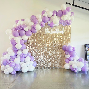 K013 Magnifique <span class=keywords><strong>Mur</strong></span> de Paillettes Hexagonales Scintillantes Iridescentes pour Décoration d'Événements, Mariages, Demandes <span class=keywords><strong>en</strong></span> Mariage - <span class=keywords><strong>Mur</strong></span> Scintillant - Product Image 5