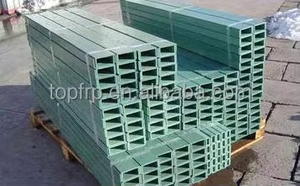 Fibre de verre FRP fibre de verre i faisceau C canal tube carré tube rond profil de pultrusion - Product Image 6