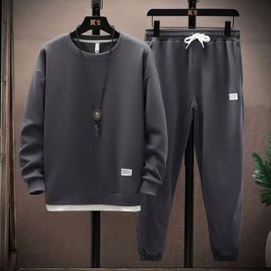 ชุดเซ็ตสองชิ้นลายวาฟเฟิลสำหรับผู้ชาย ขายดี รุ่น I-0577 เสื้อแขนยาว กางเกงขายาวทรงหลวม สวมใส่สบาย เหมาะกับฤดูร้อน เป็นมิตรต่อสิ่งแวดล้อม สินค้ามาใหม่ - Product Image 2