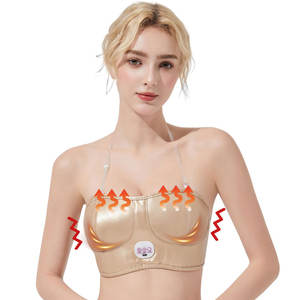 CE ROSH inalámbrico eléctrico aumento de senos vibratorio masajeador sujetador caliente sexi senos masaje para mujeres de pecho pequeño - Product Image 1