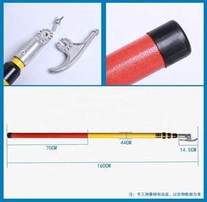 Điện áp cao 10k 35KV 500kv điện cách điện sợi thủy tinh Kính thiên văn Rod cho sét bảo vệ & nối đất - Product Image 6