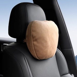 Appuie-tête et support <span class=keywords><strong>lombaire</strong></span> pour voiture <span class=keywords><strong>Mercedes</strong></span> S, oreiller respirant perforé pour le cou, <span class=keywords><strong>coussin</strong></span> intérieur, paire, style minimaliste confortable - Product Image 1
