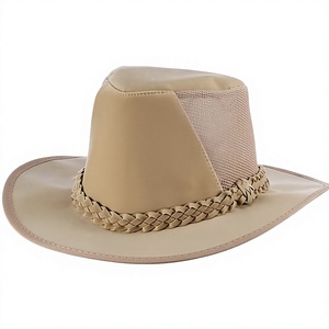 Unisex Wide Brim Mesh Safari <b>Hat</b> for <b>Hiking</b>, Fishing & Camping - Product Image 1