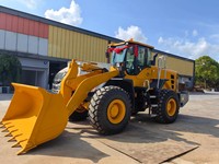 Wheel Loader L958F Konsumsi Rendah 5.4 Ton Harga Pabrik 162kW Diesel Front End Loader untuk Pengelolaan Sampah