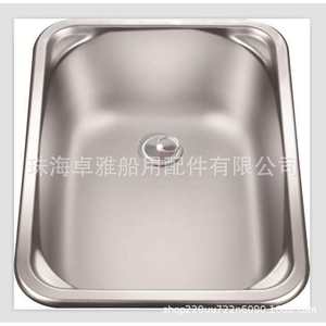 อ่างล้างจานสแตนเลส GR-566 สำหรับรถบ้านและเรือยอชท์ 280*380*150 มม. - Product Image 4