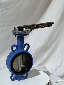 Van bướm loại van DN50 dn200 8in gang bóng cống van đôi Mặt bích van phụ kiện đường ống Nắp đĩa - Product Image 5