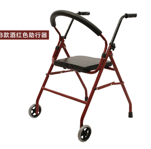 Precio <span class=keywords><strong>de</strong></span> fábrica para <span class=keywords><strong>la</strong></span> gente <span class=keywords><strong>vieja</strong></span> rollator con asiento 4 ruedas walker - Product Image 1
