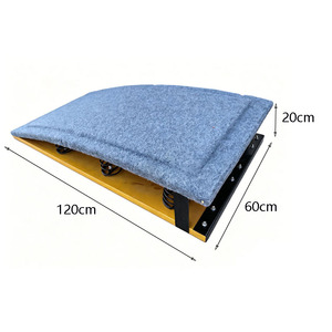 Planche de saut à longue distance en bois massif de haute qualité avec base renforcée, adaptée à une utilisation à la maison ou à l'école - Product Image 3