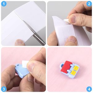 Bọt dính hình vuông hai mặt tự dính chấm cắt sẵn hình vuông dải băng bọt cho nghệ thuật Tự Làm Thủ Công - Product Image 2