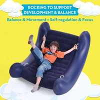 Canapé gonflable en PVC de forme unique pour enfants, fauteuil inclinable multifonctionnel pour ramper et jouer, idéal pour le divertissement