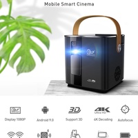 Proyectores Portátiles P12 Más Recientes, 16G, Android 9.0, 4K, 3D, 1080p, Videojuegos Full HD, WiFi 5G, BT4.2