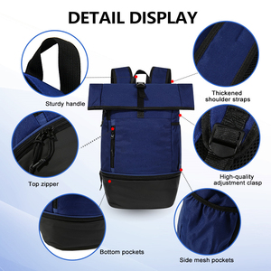 VIPOKO Logo personnalisé <span class=keywords><strong>sac</strong></span> à <span class=keywords><strong>dos</strong></span> en gros mode <span class=keywords><strong>sac</strong></span> à bandoulière voyage <span class=keywords><strong>sac</strong></span> à <span class=keywords><strong>dos</strong></span> pour hommes femmes polyester doublure collégiens - Product Image 4