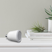 Lampe tactile LED blanche au design mosquée, lecteur numérique Coran, haut-parleur islamique portable en plastique – Vente en gros