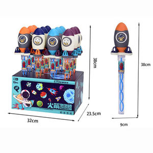 EPT $1 Dollar promo Jouets Bulles de Savon Cosmonaute Lance-roquettes Jouet Burbujas Cohete Nino Astronauta Burbujero Baguette à Bulles - Product Image 1