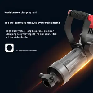 <span class=keywords><strong>Ken</strong></span>/Ruiqi Perceuse à percussion électrique haute puissance de qualité industrielle 2895/2835 220V Béton Outil électrique robuste - Product Image 4