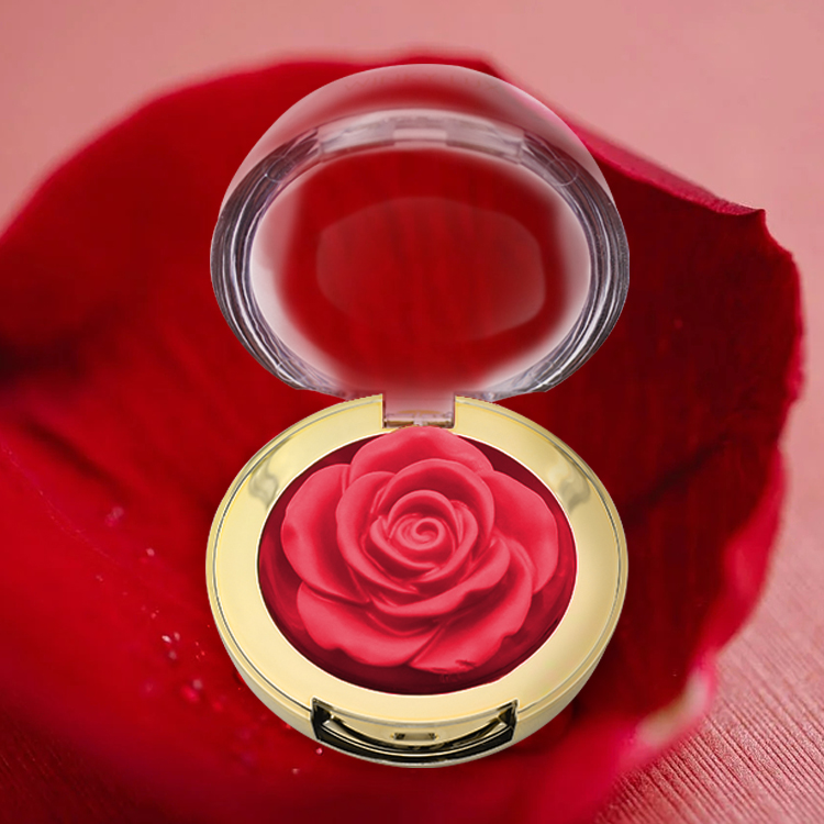 Сделайте свой собственный бренд органические веганские Румяна без жестокости, фирменная торговая марка витамин Е, 3d Румяна розы