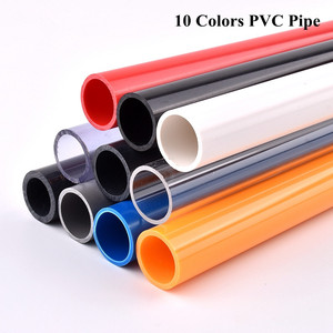 Tùy chỉnh đầy màu sắc rõ ràng minh bạch PVC ống nhựa cứng nhắc ống ống cho vòng tròn vuông có sẵn - Product Image 6