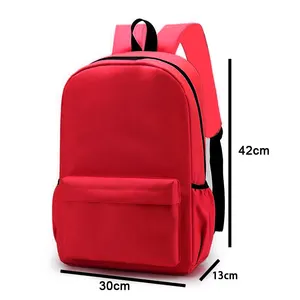 Waterproof School Bag Lightweight Travel Backpack Large Capacity Junior High School Students Simple Backpack For Children Kids