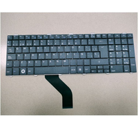 Clavier d'ordinateur portable rétroéclairé LED pleine taille de marque HK-HHT pour Fujitsu Lifebook A512/Ah512/A530/Ah530/Ah531/Nh751