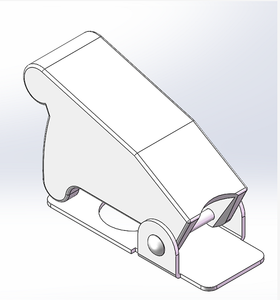 ASW-07D-RS 12v 220V toggle מתג עם כיסוי בטיחות אדום & כחול 2 מיקום מתכת dpdt מגע עם אור אדום לרכב - Product Image 5