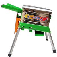 Mini décortiqueuse de maïs automatique portable et égreneuse de maïs à moteur diesel pour usage domestique, décortiqueuse électrique haute capacité 800 kg/h 220 V