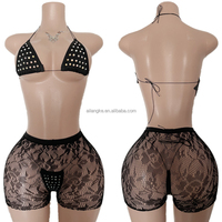 Vadulyer Vente en gros disponible Nouveautés Ensemble de 3 pièces Vêtements de danse exotique