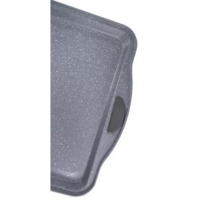 Plaque de cuisson carrée pour gâteaux, très populaire, en acier au carbone de 0,5 mm, antiadhésive, avec poignée en silicone, écologique, pour la cuisson des gâteaux - Product Image 6