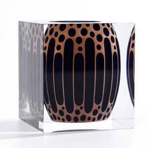 Jarrón de acrílico de cerámica mate de arcilla Retro <span class=keywords><strong>Jarron</strong></span> decorativo de mesa de arte de estilo antiguo para decoración del hogar - Product Image 1