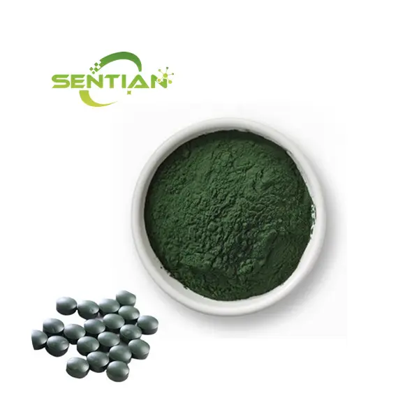 Cấp thực phẩm Spirulina máy tính bảng Chất lượng cao Spirulina Chewable máy tính bảng để bán