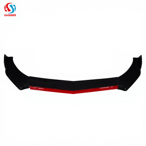 Chaoshenghang - Alerón Delantero Universal para Automóvil, Tipo N, ABS, Alerón para Parachoques Delantero, Accesorios para Kit de Carrocería - Product Image 1