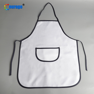 Plain <strong>White</strong> Sublimation Polyester <strong>Apron</strong> Blank for Sublimation Printing - Product Image 4
