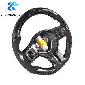 Volante Deportivo Personalizado de Fibra de Carbono Forjada con Alcántara y Luces LED para <span class=keywords><strong>Jeep</strong></span> <span class=keywords><strong>Grand</strong></span> <span class=keywords><strong>Cherokee</strong></span> SRT F1 <span class=keywords><strong>SRT8</strong></span> Dodge Charger SRT Accesorios <span class=keywords><strong>2021</strong></span> - Product Image 3