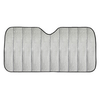 Pare-soleil de voiture en aluminium personnalisé, épaissi, à cinq couches, isolé par bulles, anti-UV, pliable