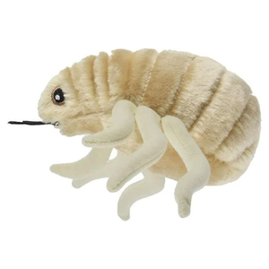 Realistico peluche insetto delle pulci giocattolo con sei gambe morbide da 6 pollici decorazione per trucco da letto oggetti di scena regali per bambini imbottiti giocattolo delle pulci - Product Image 1
