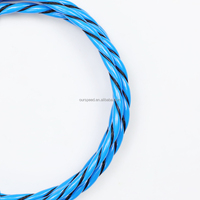 Câble conducteur en PVC + Cuivre de 3,8 mm de diamètre pour détection d'eau, réseau TCP/IP, portée de détection de 500 m, capteur d'alarme avec application et interrupteur