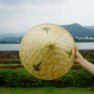 FF3847 fait à la main été conique agriculteur chapeau drôle fête chapeaux ethnique asiatique chinois pêche bambou chapeau de soleil
