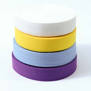 قماش منسوج رقيق متعدد الأغراض من القطن والبوليستر بألوان متنوعة، مادة قماشية عالية الجودة للأحزمة - Product Image 1