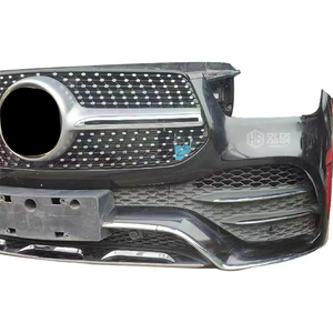 Conjunto de parachoques delantero Kit de cuerpo de cara delantera completo para Mercedes Benz <span class=keywords><strong>GLE</strong></span> W167 Conjunto de corte de nariz con faros LED - Product Image 2
