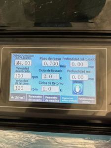 Machine de perçage radiale CNC à bras oscillant automatique intelligent Rowdai de Chine, perçage vertical, écran tactile, moteur 220V M3-M16 - Product Image 4