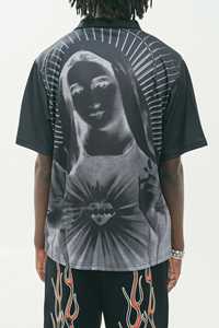 Sister Maria 3D imprimé femmes t-shirt à manches courtes pour femmes chemisier femmes chemises de sport - Product Image 3