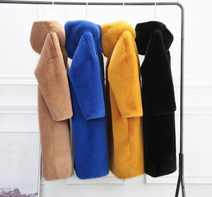 LAYENNE Alta Qualidade Mulheres Shearing Casaco De Pele De Inverno Oversize Outwear Inverno Casaco De Lã Fux <span class=keywords><strong>Fur</strong></span> Teddy Coat - Product Image 3