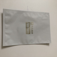 Sachet plastique polyéthylène rose mat, scellé sur 3 côtés, à ouverture plate, en aluminium laminé, imprimé en héliogravure, résistant à l'humidité, pour emballage de sels de bain