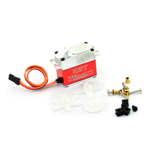 Servo Original KST DS589 7.4V/8kg/0.09seg con Engranajes de Acero, Mini Servo Ciclónico para Helicópteros 500, Certificado CE/FCC, con Rodamientos de Bolas 2BB - Product Image 1