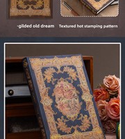 Carnet d'exercices classique vintage Flower Dance, couverture rigide, autres matériaux de couverture, extra épais, pour examens scolaires, papeterie étudiante, cadeau de luxe