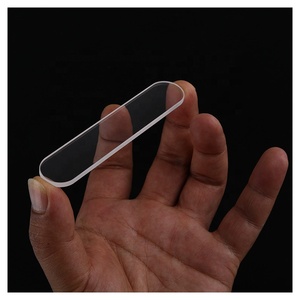 Plaque de verre de visée circulaire en borosilicate 3.3 trempé à prix réduit pour fenêtre d'instrument de précision - Product Image 1